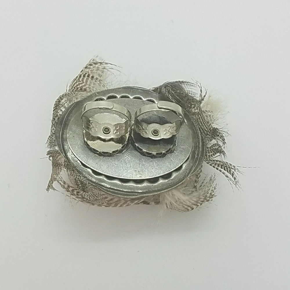 GASOLINE GLAMOUR DELUXE FEATHER RING - Picture 3 of 3